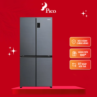 Tủ lạnh Aqua Inverter 469 lít Multi Door AQR-M536XA(SL)