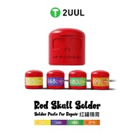 2UUL RS138 183 199 Red Skull Solder Paste for Repair 138 C 50g