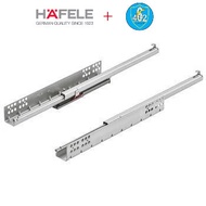 Hafele 400mm 3/4 Open Damping Sound Rail 433.06.476