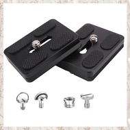 (MDQS) Universal Tripod Quick Release Plate Plate for DSLR Camera Tripod Ballhead(PU-50)