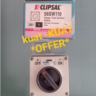 SCHNEIDER/CLIPSAL 56SW110 (IP66)SURFACE WEATHERPROOF SWITCH