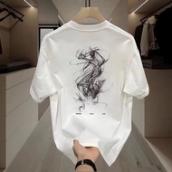 Korea COD, free shipping,T-shirt, Kuala Lumpur store,T-shirt, printed T-shirt, street trend T-shirt,