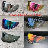 【Lowest Price】For Shoei X14 Z7 helmet visor cwr-1  RYD NXR helmet Visor lens Revo lens
