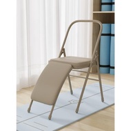 加厚瑜伽椅Yoga艾揚格輔具普拉提多功能PU面專業輔助折疊瑜珈凳子