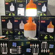 100W Electric Bulb with Hanging Hook, 6-8h light, ORANGE BASE type【100W ORANGE BASE BALL】