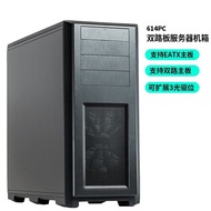 Host stesen kerja AI dwi-saluran EPYC 9554 9654 4090 5090 pelayan GPU pengiraan pembelajaran mendala