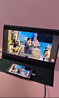 ☎️55663318、 (171)陳列貨品、可攜式顯示器、17.3吋 IPS HDR 1920x1080/ USB-C 顯示器,雙喇叭電腦顯示器、Type-C/HDMI輸入 、實物圖片(淨機/跟皮套)