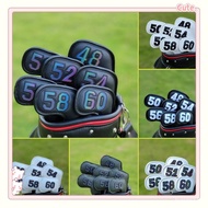 Golf club cover, magnetic closure, waterproof PU leather, for 48 degree angle. °   - 60 °