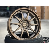 NEW 17X8J AOW CE28 Rim (set of 4) Bronze 5X100 for GT86 BRZ GR86 Altis Polo Vento
