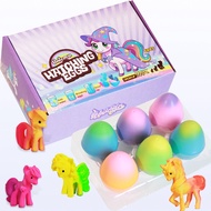 Rainbow Unicorn Expansion New Style Soaking Water Creative Unicorn Toy Educational Hatching Egg Chil