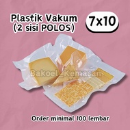 Plain Vacuum Plastic 7x10 Food Vacuum Plastic/ 7x10cm