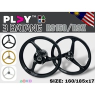 3 BATANG PLAY LC135 Y15ZR Y15 RS150 RSX Y125Z SPORT RIM SET