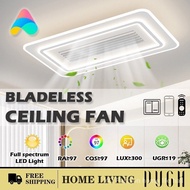 Bladeless Ceiling Fan LED Ceiling Light Mijia Smart Anti-Flash Frequency DC Ceiling Fan Air Purifier