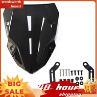 Motorcycle Windscreen Windshield Wind Deflectors for  Z500 Z 500 SE ABS 2024 2025 Black