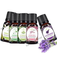 【Local Ready Stocks】Water Soluble Essential Oil For Aroma Diffuser Air Humidifier Aromatherapy 10ml 