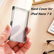 Clear Hard Shell Case for iPod Nano 7th Generation 7G - Transparent Black Protective Cover for iPod 