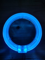 1 BUAH AYOTO SHROUD ANGEL EYES KRISTAL PROJIE MOTOR MOBIL MODEL BMW & BULAT UKURAN 25 & 3 INCHI