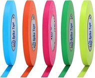 ProTapes Spike Tape 1/2" x 50' Flourecent Spike Tape 5 Pack