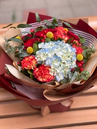 鮮花花束-豔陽與海灘 | 畢業 生日首選 | 台北可自取