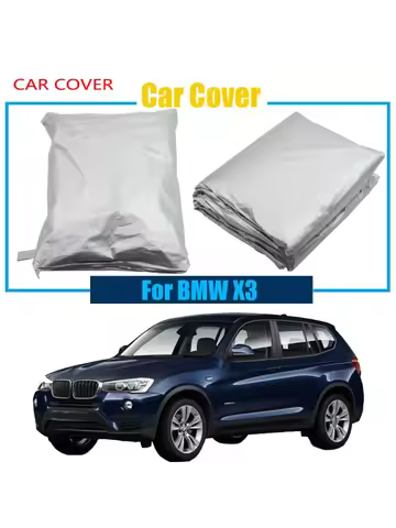 For BMW X3 Car Cover Anti UV Rain Sun Snow Resistant Cover Sun Shade Dustproof