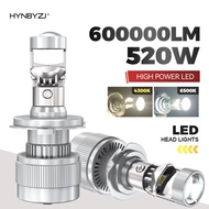 HYNBYZJ 4300K H7 Mini LED Projector Lens Canbus H11 H4 Auto Headlight Turbo Lamp Automotive Projecto