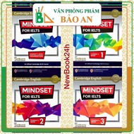 Mindset For I.ELTS Level Foundation, 1, 2, 3 Student's B.o.o.k + Audio File Included - Bao An