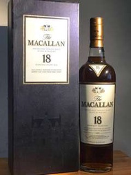 Macallan 18 Years Sherry Oak single malt Whisky 禮盒裝 (1993)