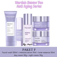 Wardah Renew You Anti Aging Satu Set Paket Lengkap Skincare Wardah Anti Aging