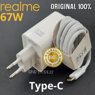 Charger 67W Realme 11 Pro Original 100% Type C Super Dart Vooc Charger 67 Watt