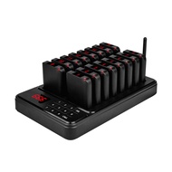CATEL Restaurant Coaster Buzzer Pager System 16 Pagers Guest Calling for Cafe