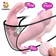 DopaMonkey Wearable dildo G Spot Clitoris Stimulator Wireless Remote Control  Butterfly Vibrator Panties Strap on Dildo