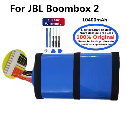 10400mAh Original Speaker Battery For JBL Boombox 2 Boombox2 Loudspeaker Player Battery Replacement 
