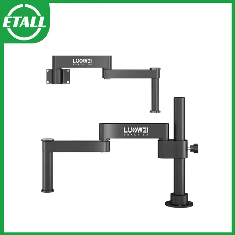 Luowei LW-017 Rotating Microscope Bracket Arm Universal Flexible Folding 360 °Adjustable Fixed Lifti