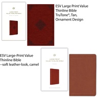 ESV Large Print Value Thinline Bible * Leather-look TruTone * English Bible * Christian * Chosen Tre