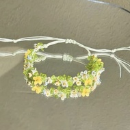 Spring Flower Rattan DIY Bracelet Niche Fresh DIY Pure Handmade Bracelet Bracelet Female Bracelet Br