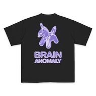 Brain Anomaly Oversize T-shirt 20s - Unicorn