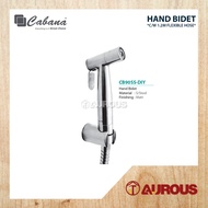 CABANA STAINLESS STEEL 304 HAND BIDET C/W 1.2M FLEXIBLE HOSE (CB90SS)