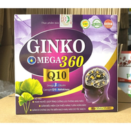 Ginkgo Omega 360 Q10 Bổ Sung Dưỡng Chất Cho Não hoạt huyết dưỡng não mo