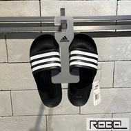 REBEL 👽 Adidas Duramo Slide 男鞋 女鞋 拖鞋 經典 防水 一體成型 黑 白 G15890