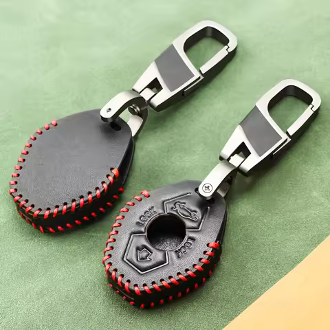Leather Car Remote Key Case Holder Cover Protector for BMW X3 X5 Z3 Z4 3 5 7 Series E38 E39 E46 E83 