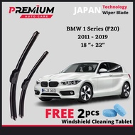 🔥 BMW 1 Series F20 F21 [2011-2019] PREMIUM RUBBER WIPER BLADE JAPAN TECHNOLOGY WIPER BLADE WINDSCREE