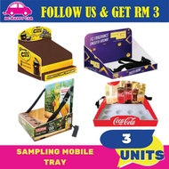 3 units Sampling Mobile Tray
