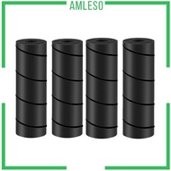 [Amleso] 4x Bed Base Foot Covers Reusable Rubber Easy Install Bed Base Leg Covers Bed Base Foot Prot
