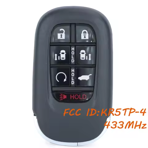DIYKEY KR5TP-4 433MHz Smart Remote Car Key Fob for Honda Odyssey 2025 2026 7812D-TP-4 4A Chip 7 Butt