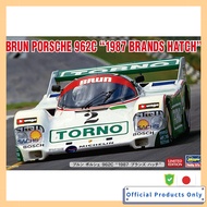 Hasegawa 1/24 Brunn Porsche 962C 1987 Brands Hatch Plastic Model 20585