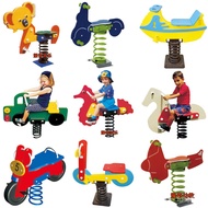 HY-# Children's The Hokey Pokey.Outdoor Park Amusement Facilities Toys.PEPlate Spring Rocking Horse Kindergarten Communi