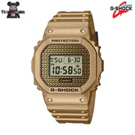 CASIO G-SHOCK DWE-5600HG-1 / DWE5600HG-1 Carbon Core Guard Gold Chain Men Watch