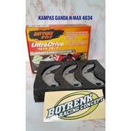 ULTRA DRIVE N-MAX KEVLAR & CARBON CLUTCH SHOE DAYTONA - BOYRENK Surabaya