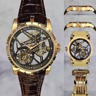 jam tangan Pria ROGER DUBUIS excalibur 42 tourbillion squellete