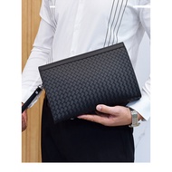 Clutch Bag Boys Clutch Bag Men Clutch Bag Embossed Woven Clutch Bag Men Clip Bag Large Capacity Busi
